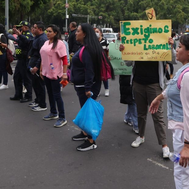 Bloqueo en la Ciudad de México.